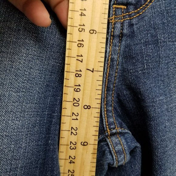 Levis Jeans Womens 4 515 Medium Wash Stretch Mid Rise Bootcut - Picture 7 of 16